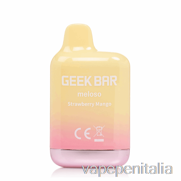 Scatola Vape Mod Geek Bar Meloso Mini 1500 Mango Fragola Usa E Getta
